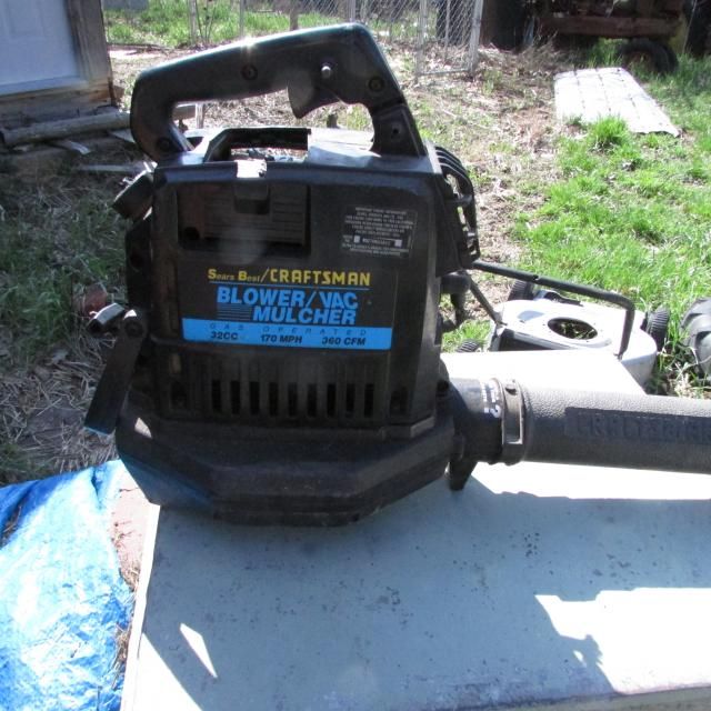 32cc Craftsman sears best leaf blower. Garden Tractor Forums